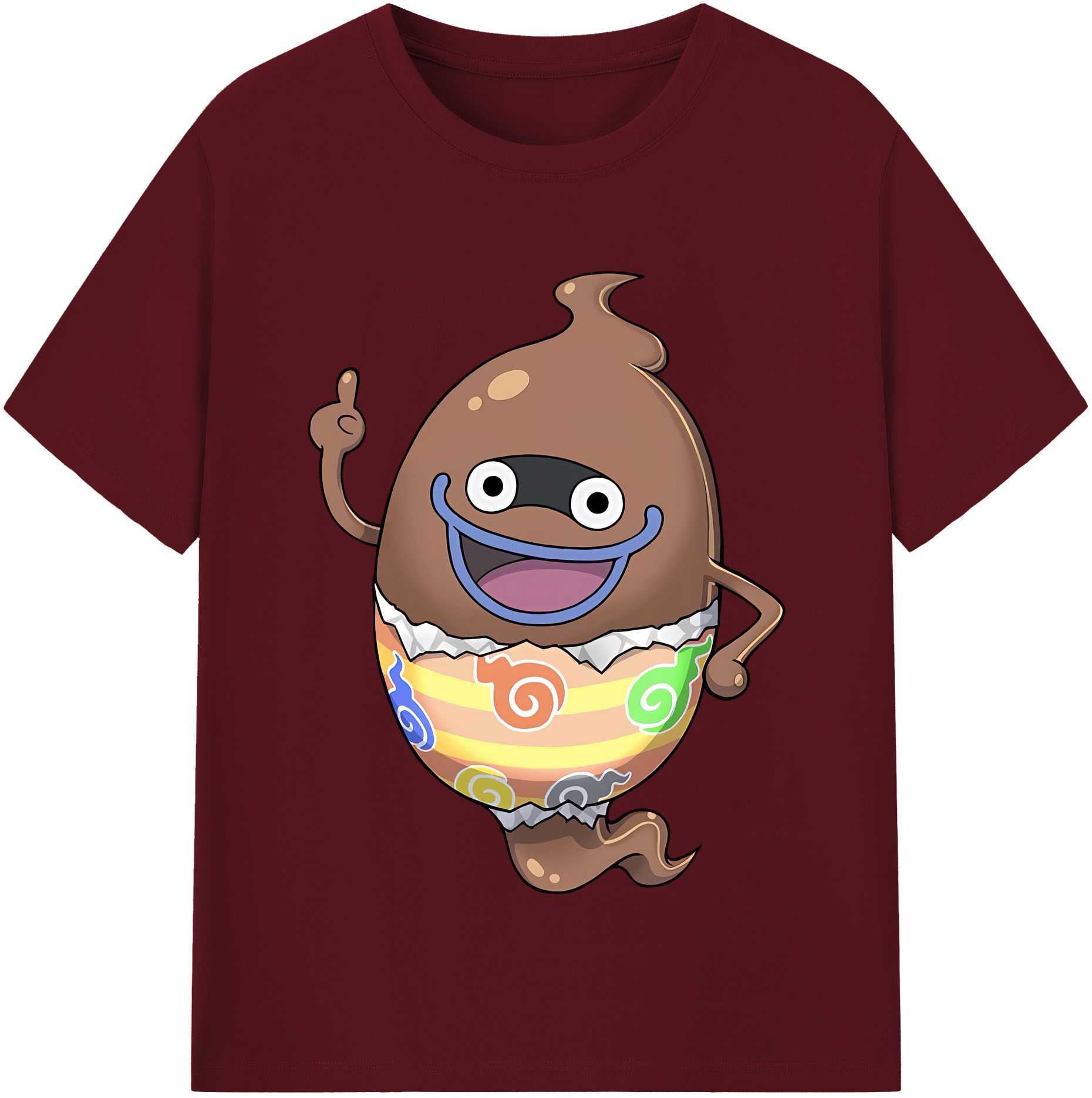 （画像用） 妖怪ウォッチ Yo-kai Watch 綿100％半袖Tシャツ（フロントプリント）